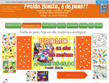 Tablet Screenshot of fraldabonita.com.br
